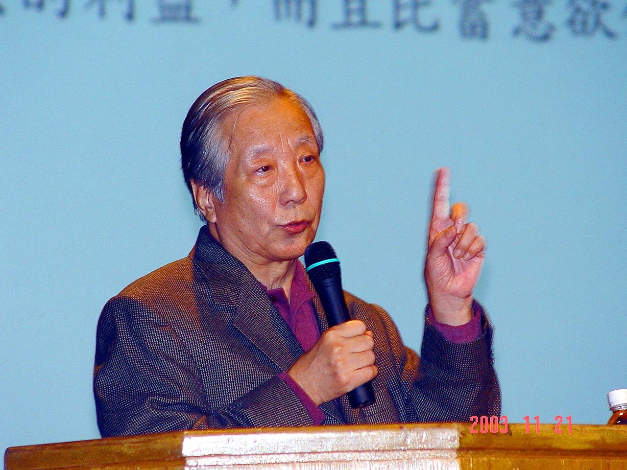 前台大校長孫震演講